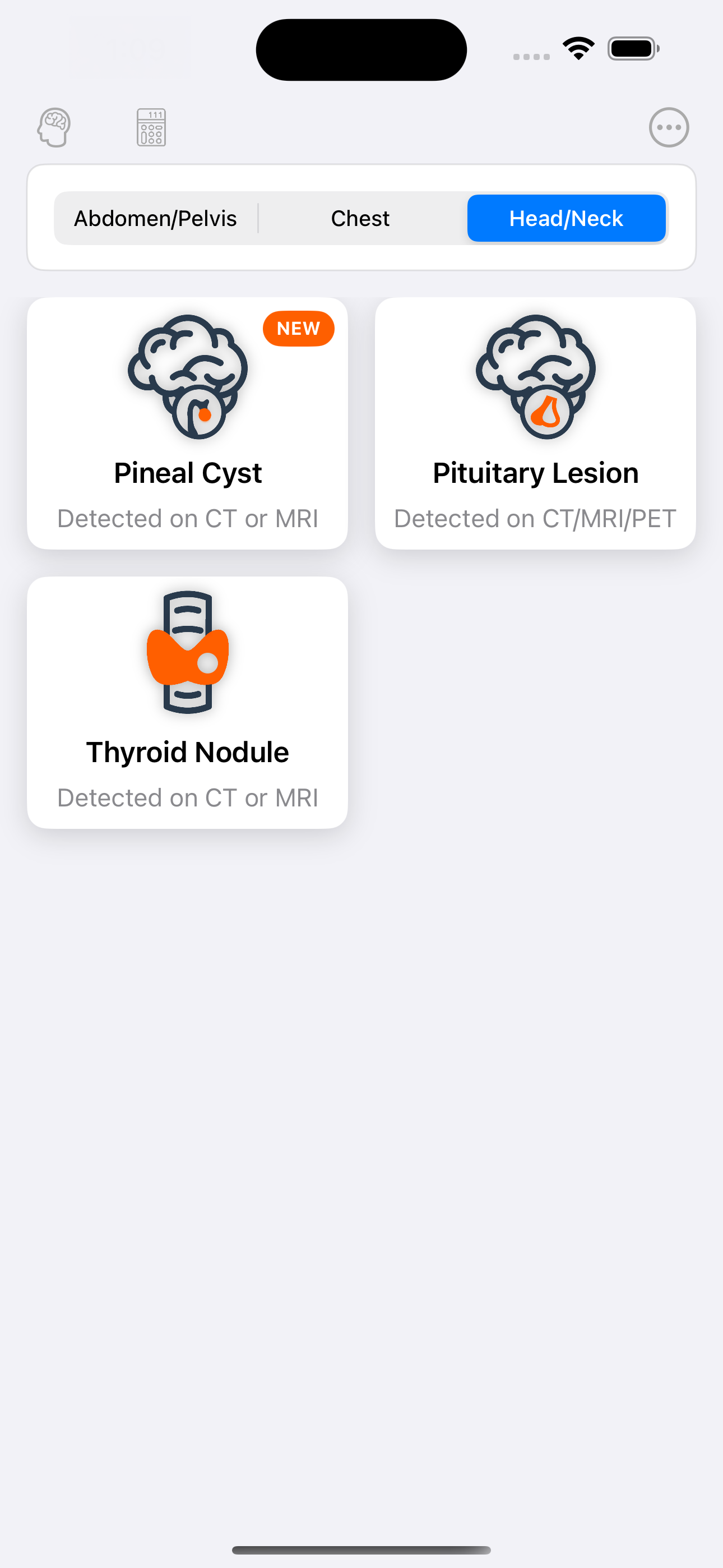 Incidentaloma CT / MRI Guide