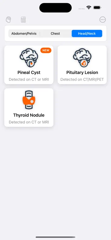 Incidentaloma CT / MRI Guide screenshot 4 of 8