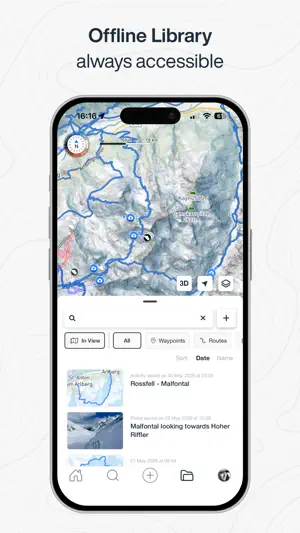 Contours: Ski Tour Snowboard screenshot 3