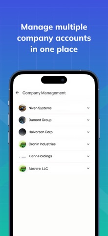Payroll by Card screenshot