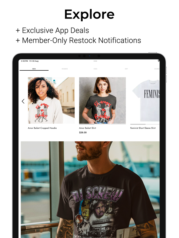 Krooluhv® – Art & Streetwear iPad screenshot 6 - Shopping app