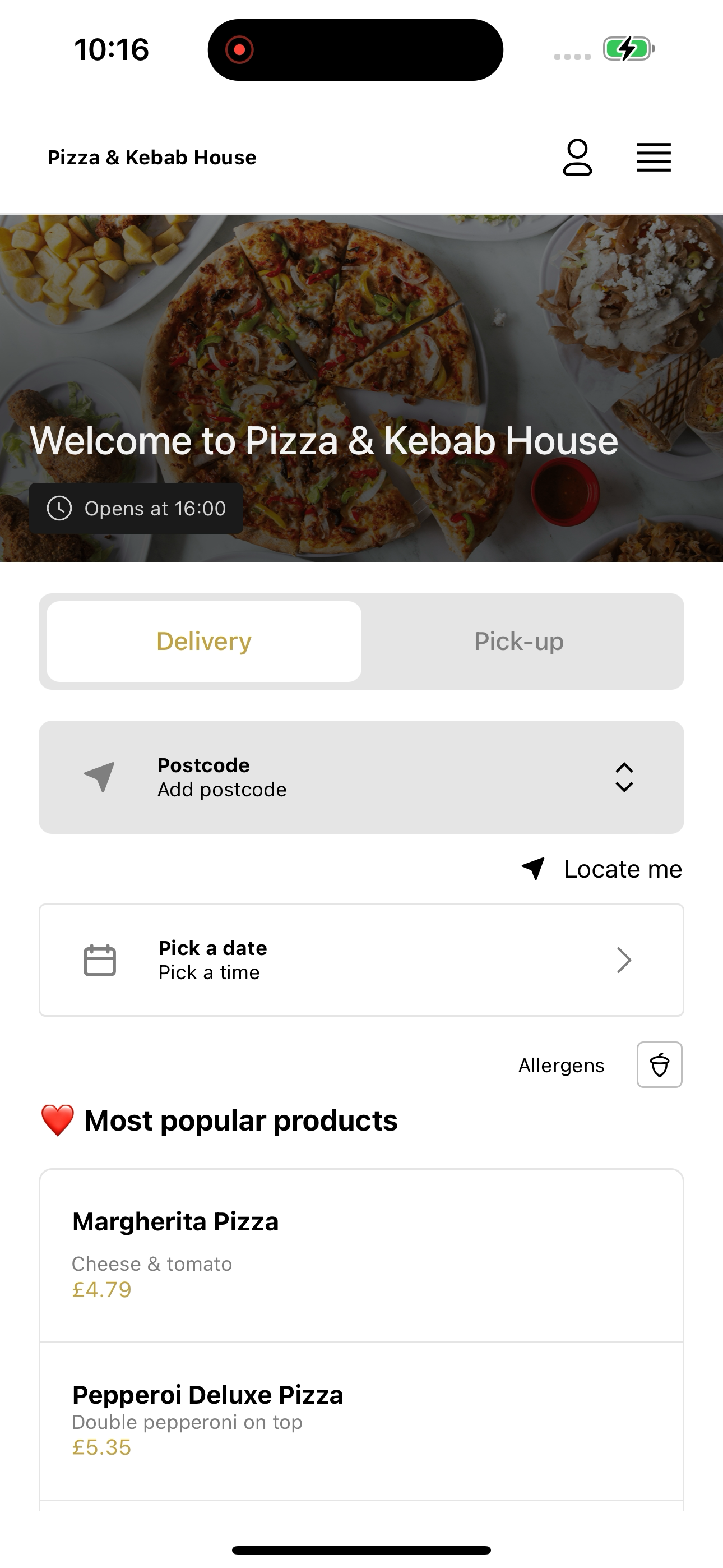 Pizza & Kebab House screenshot 5