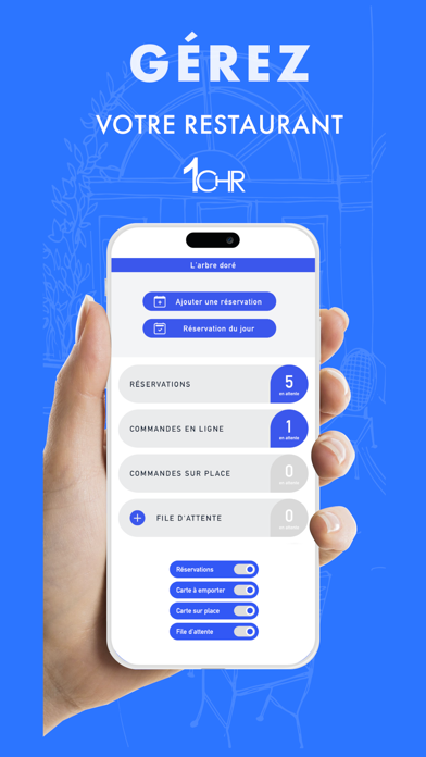 1CHR Restaurant Screenshot