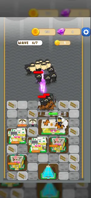 Fortress Defence Puzzle Games screenshot 1