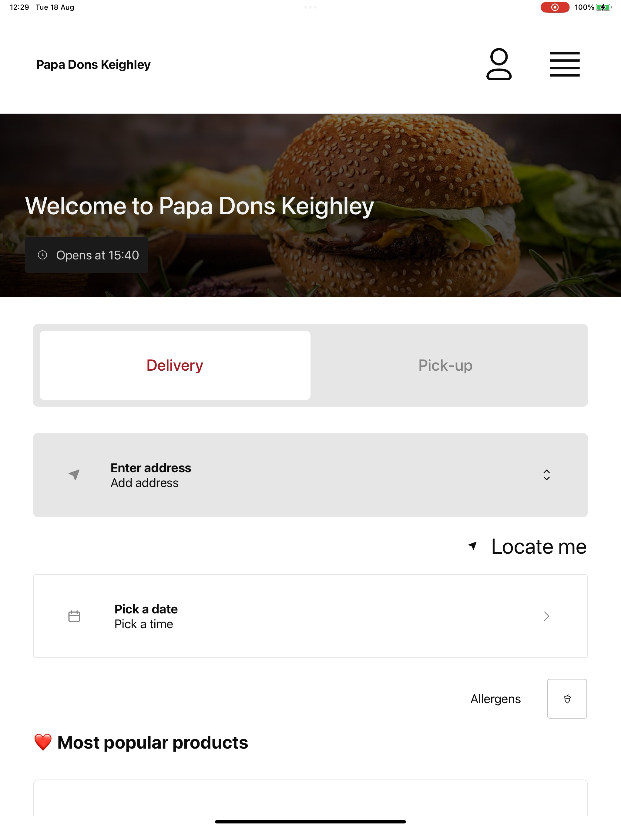 Papa Dons Keighley screenshot 7