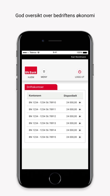 BN Bank Mobilbank Bedrift