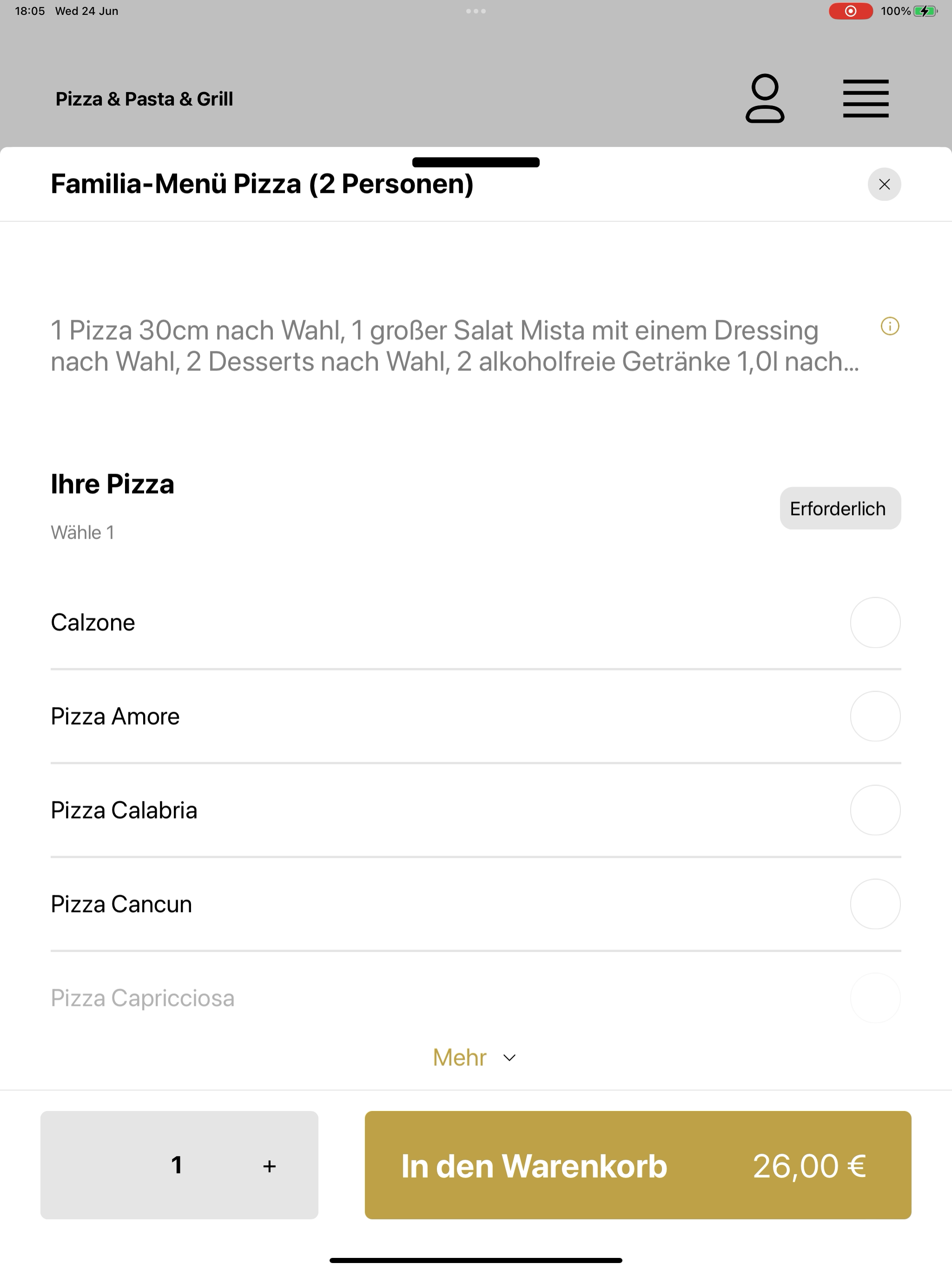 Pizza & Pasta Regensburg