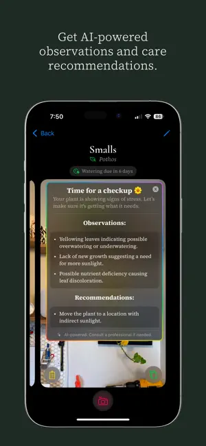 Ginkgo: Plant Care Tracker screenshot 2