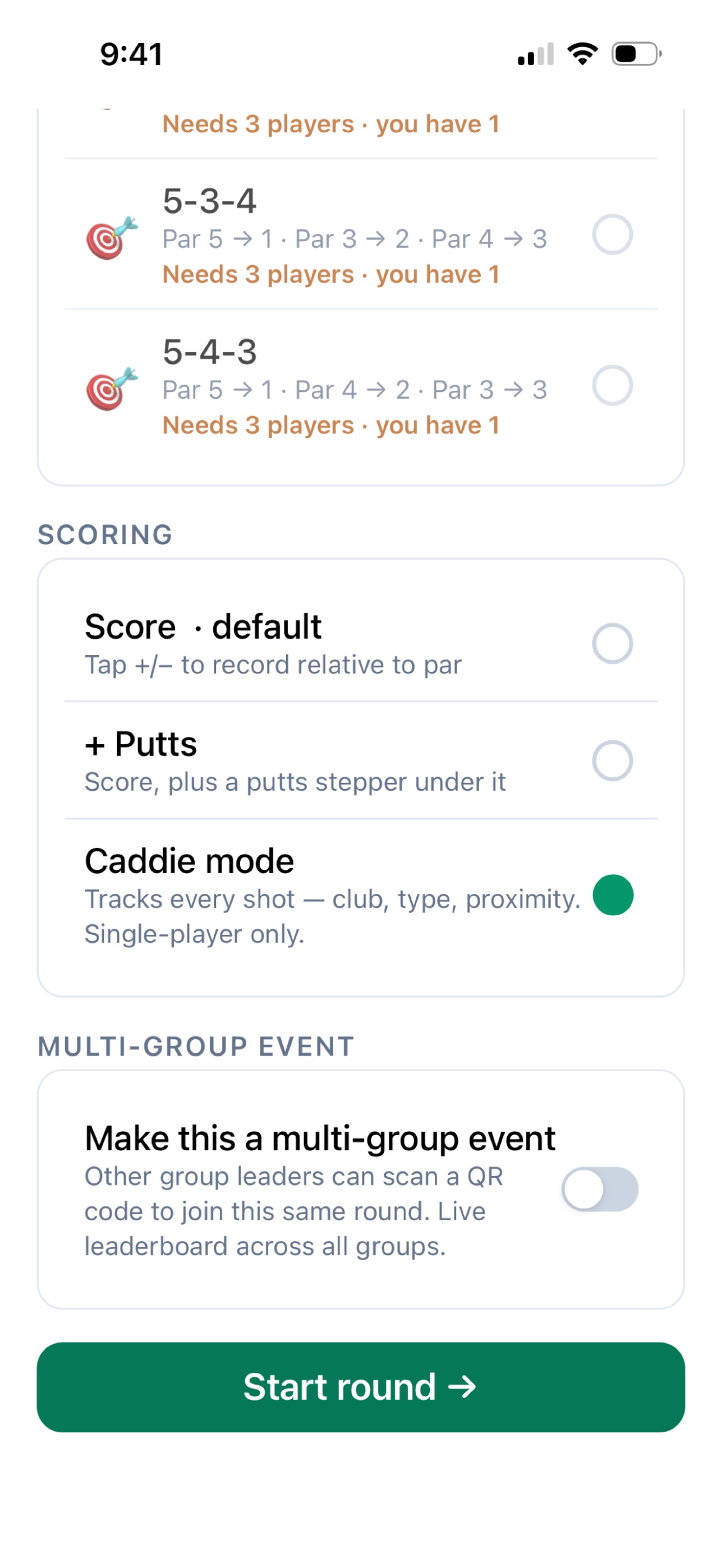 Screenshot 5 of TheCard-Golf
