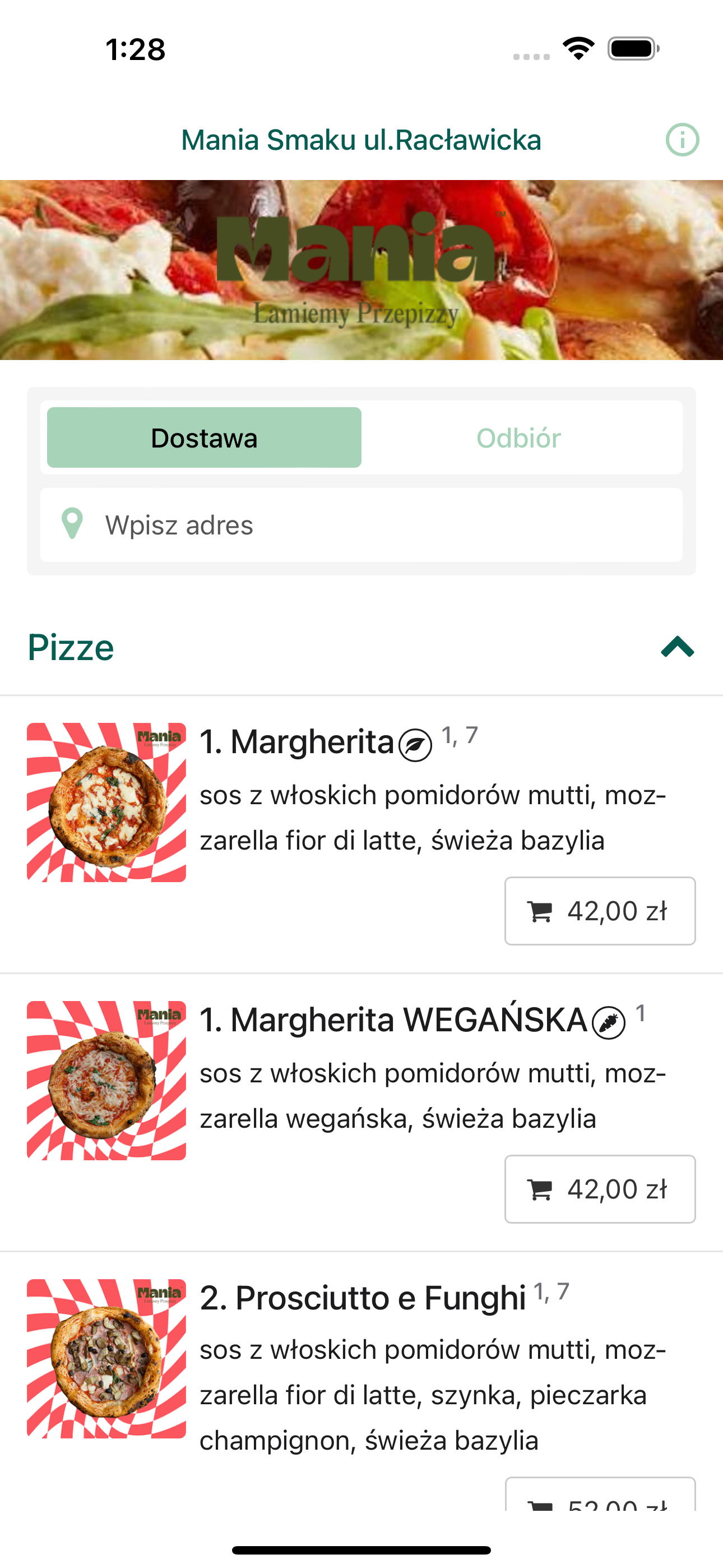 Pizzeria Mania Smaku Wroclaw