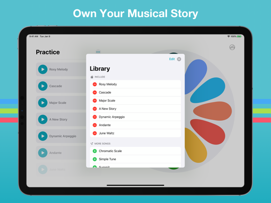 Perfect Pitch — Synesthesia iPad screenshot 7 - Music app