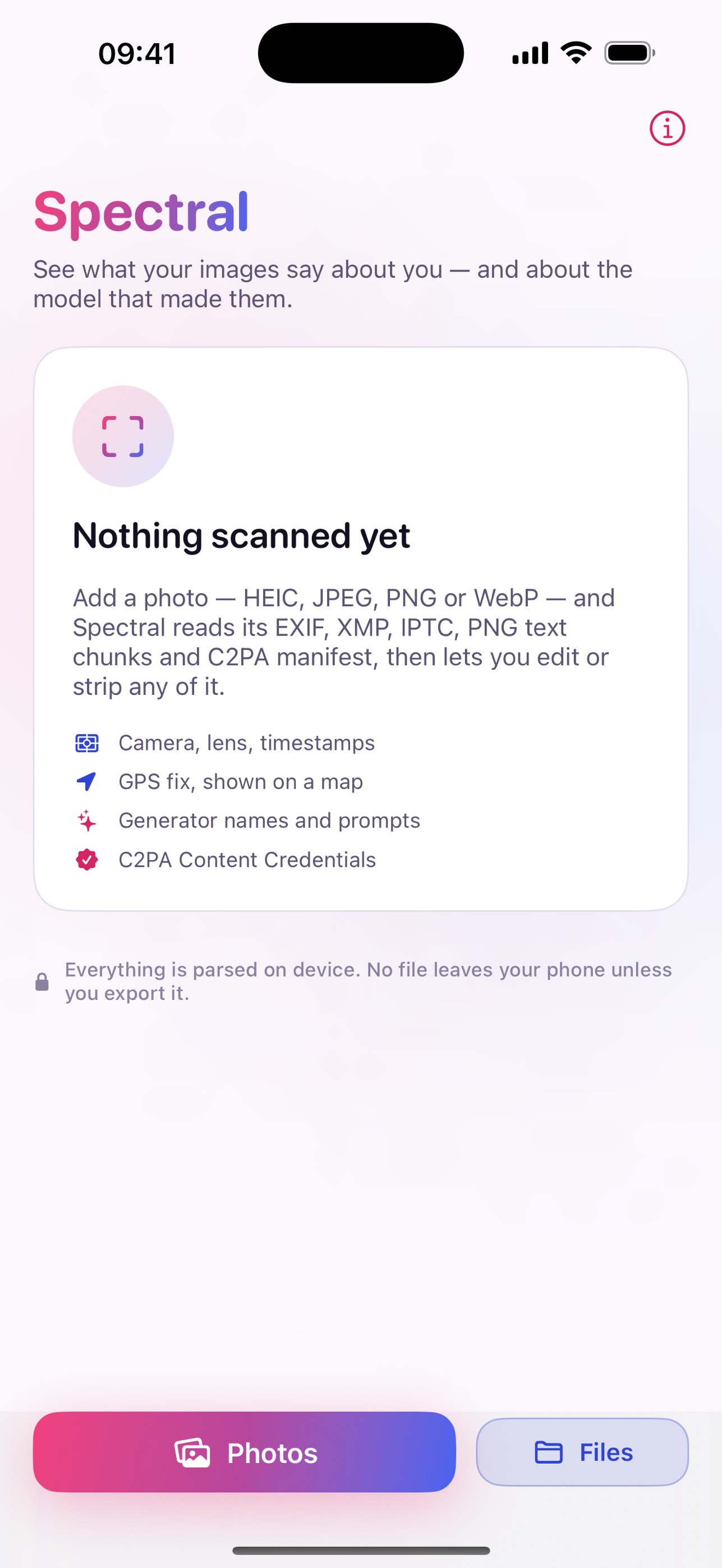 Screenshot 4 of Spectral: AI Tag Check