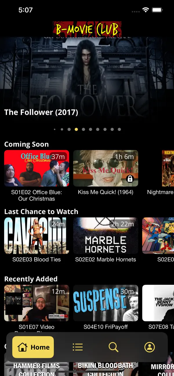 Screenshot #1 pour B-Movie Club