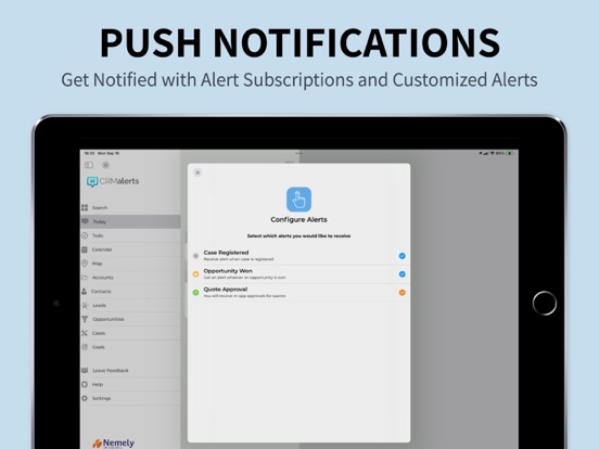 Screenshot #6 pour CRM Alerts