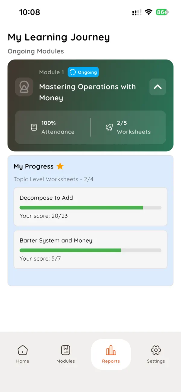 #4. Bhanzu center connect (iOS) By: Neelakantha Prakash
