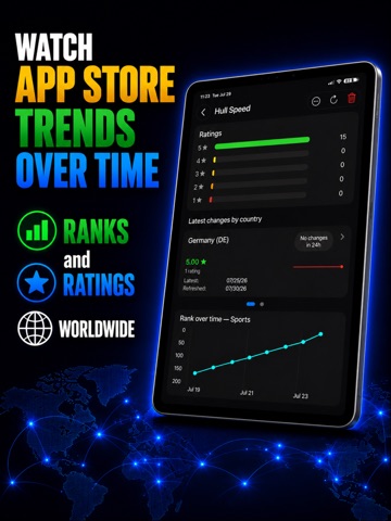 App Ranks & Ratings: Rankor ipad screenshot 4