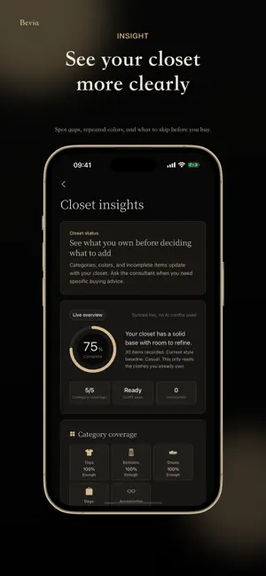 Bevia: AI Closet Stylist screenshot 4