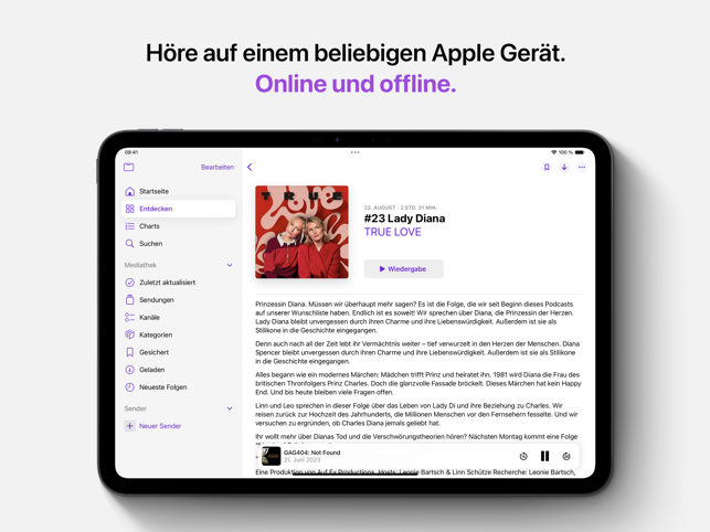 Apple Podcasts Screenshot