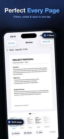 DocScanner: PDF Smart Scanner Screenshot 4 of 8