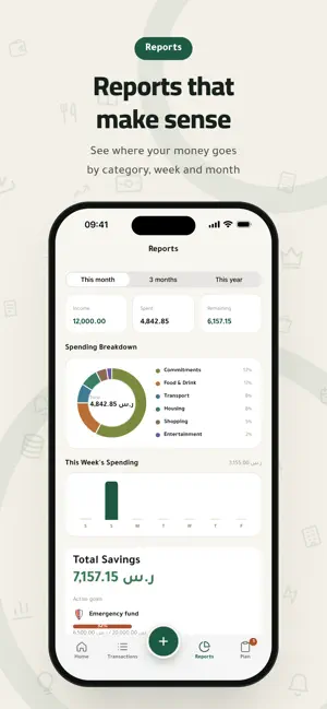 مصروفي | تحكم بميزانيتك screenshot 4