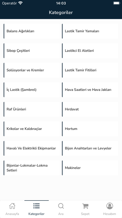Lastikci Market Screenshot