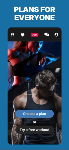 Gym Workout Planner - Gym Plan iPhone screenshot