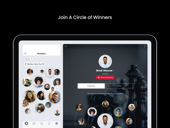 Chess Not Checkers University iPad screenshot 1 - Social Networking app