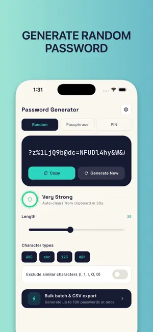 Simplest Password Generator screenshot 2