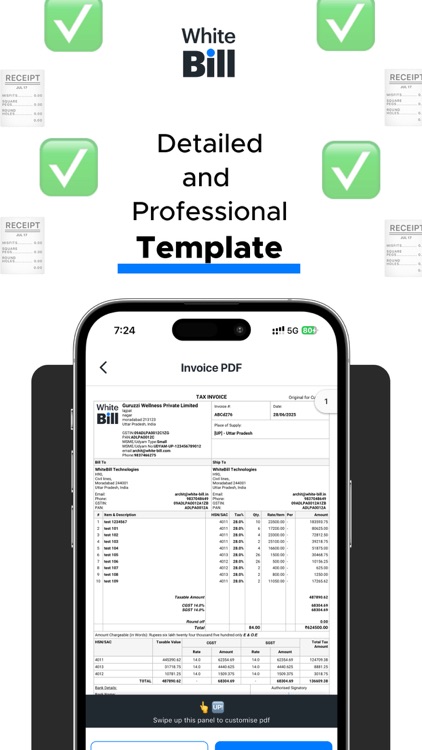 GST Invoice Maker - WhiteBill