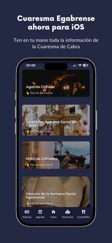 Cuaresma | Semana Santa Cabra iPhone screenshot