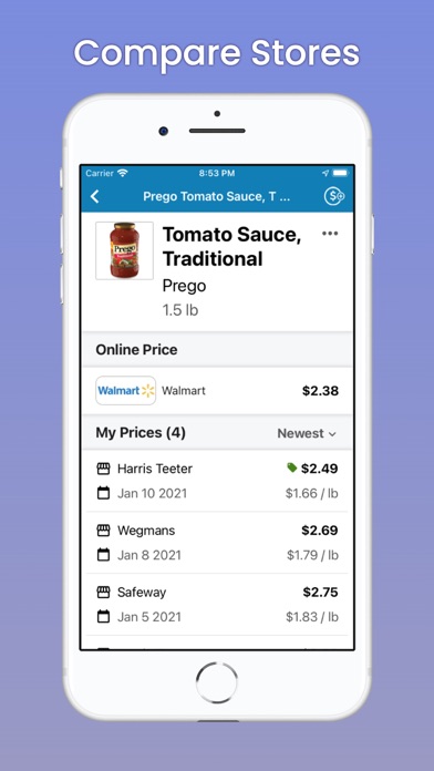 PricePad - Track Prices & Save Screenshot