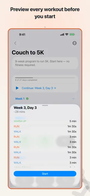 C2K — Couch to 5K & 10K screenshot 3
