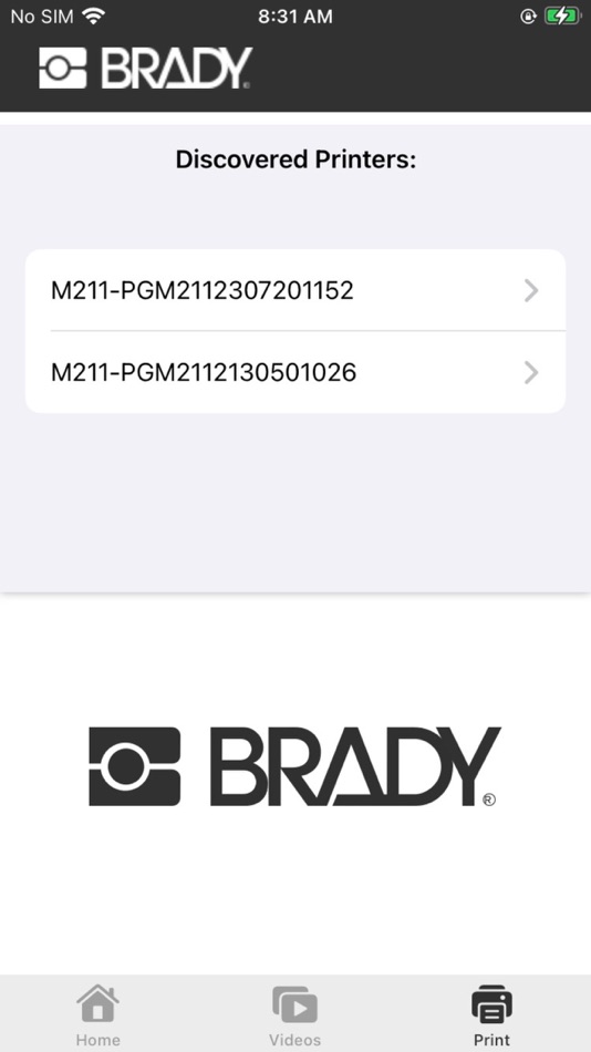 #3. Brady Print SDK (iOS) 게시자: Brady Corporation