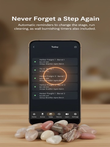 Tumbler Buddy: Rock Tumbling iPad screenshot
