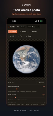Jankify: Glitch & Pixel Art Screenshot 4 of 5