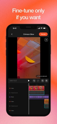 Reelful - AI Video Editor screenshot