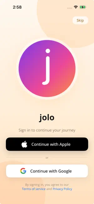 Jolo - App screenshot 1