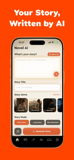 NovelAI - AI Story Generator. screenshot 2