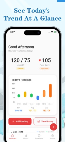 Blood Pressure Log & Tracker Screenshot 2 of 5