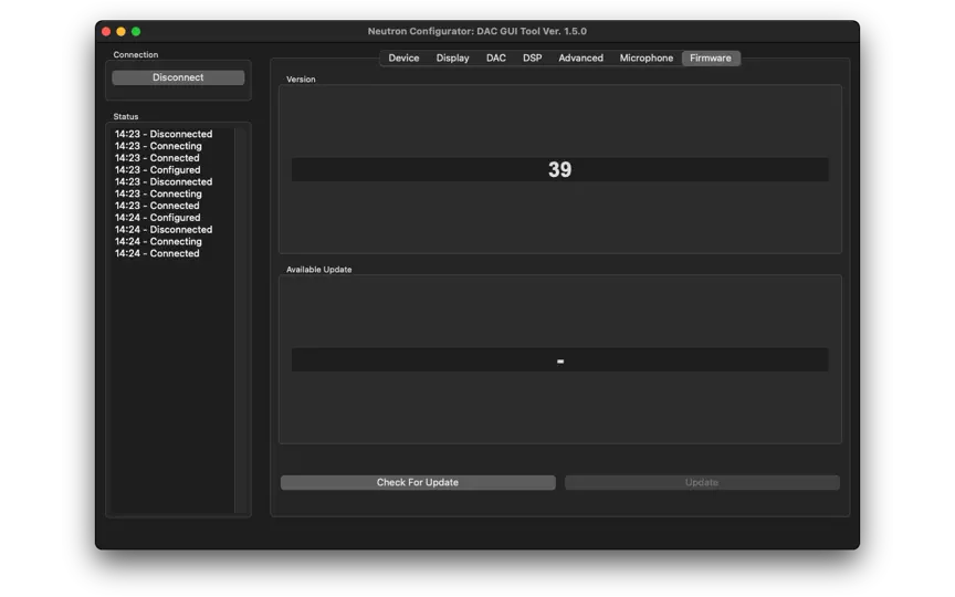Скриншот NConfigurator на iPhone 8
