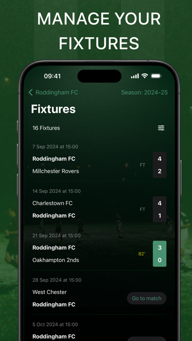 Soccer Coaching: Dugout Screenshot