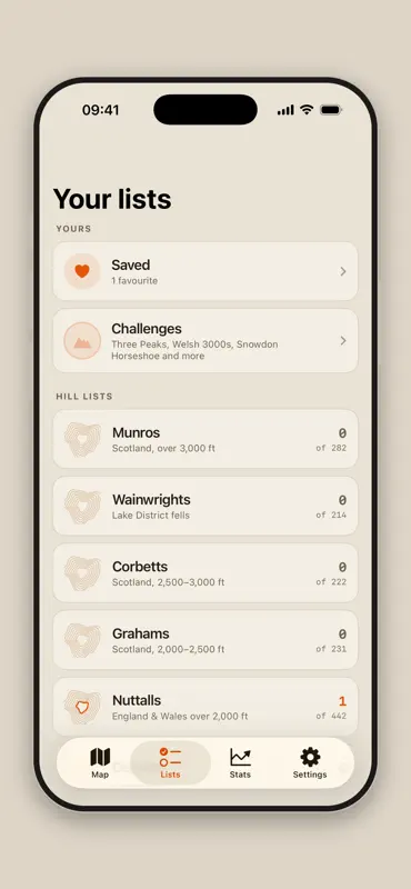 PeakList screenshot 2 of 9