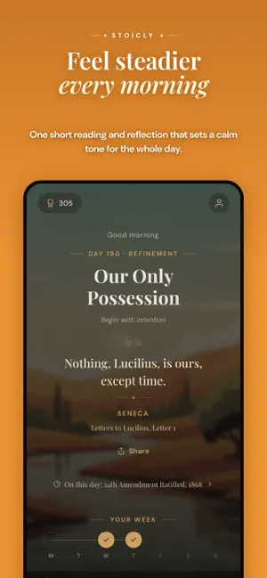 Stoicly. screenshot 1