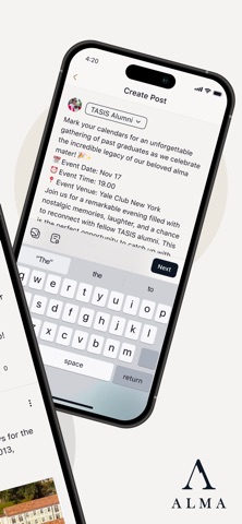 Alma Social screenshot