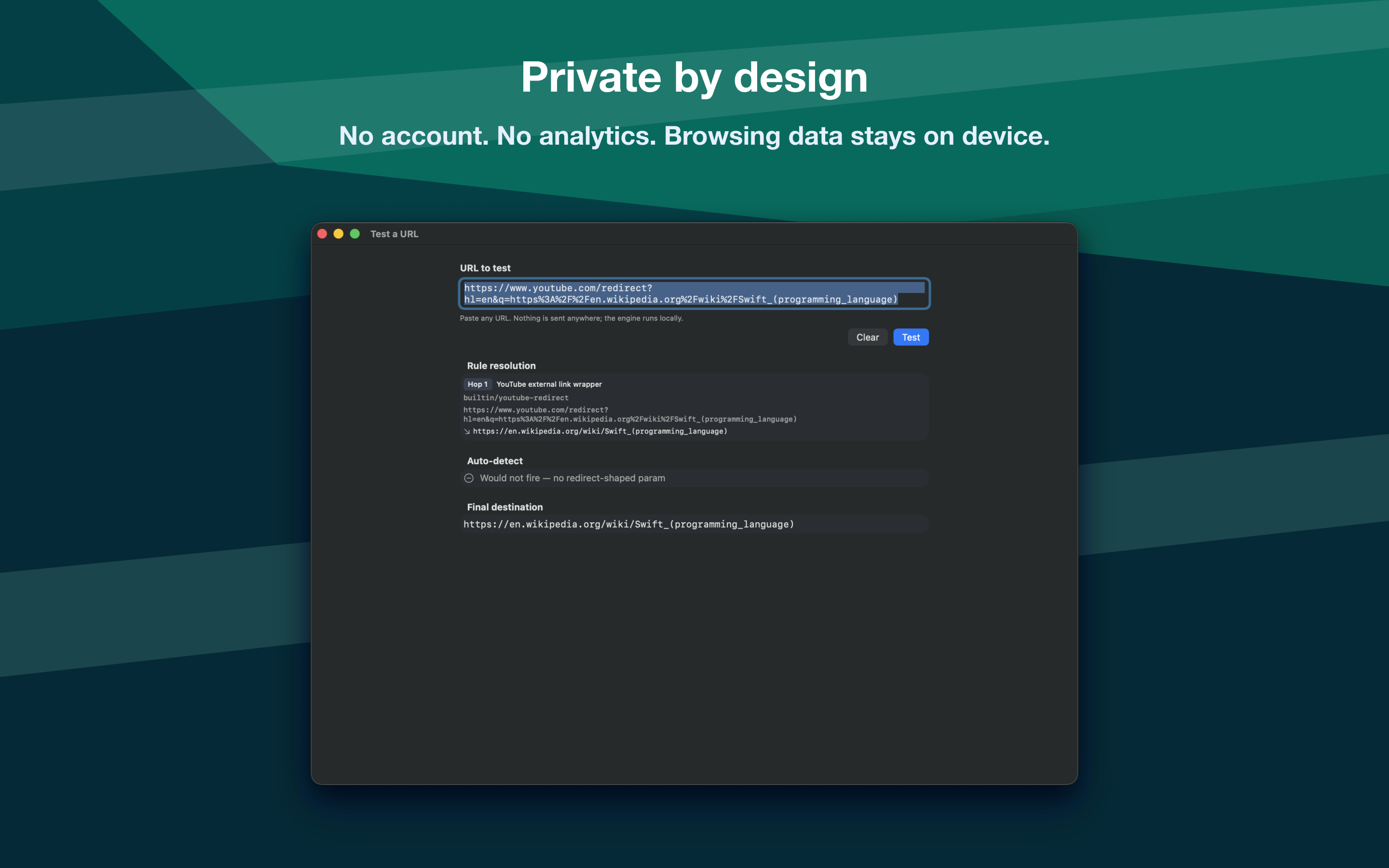 Unredirect screenshot 9
