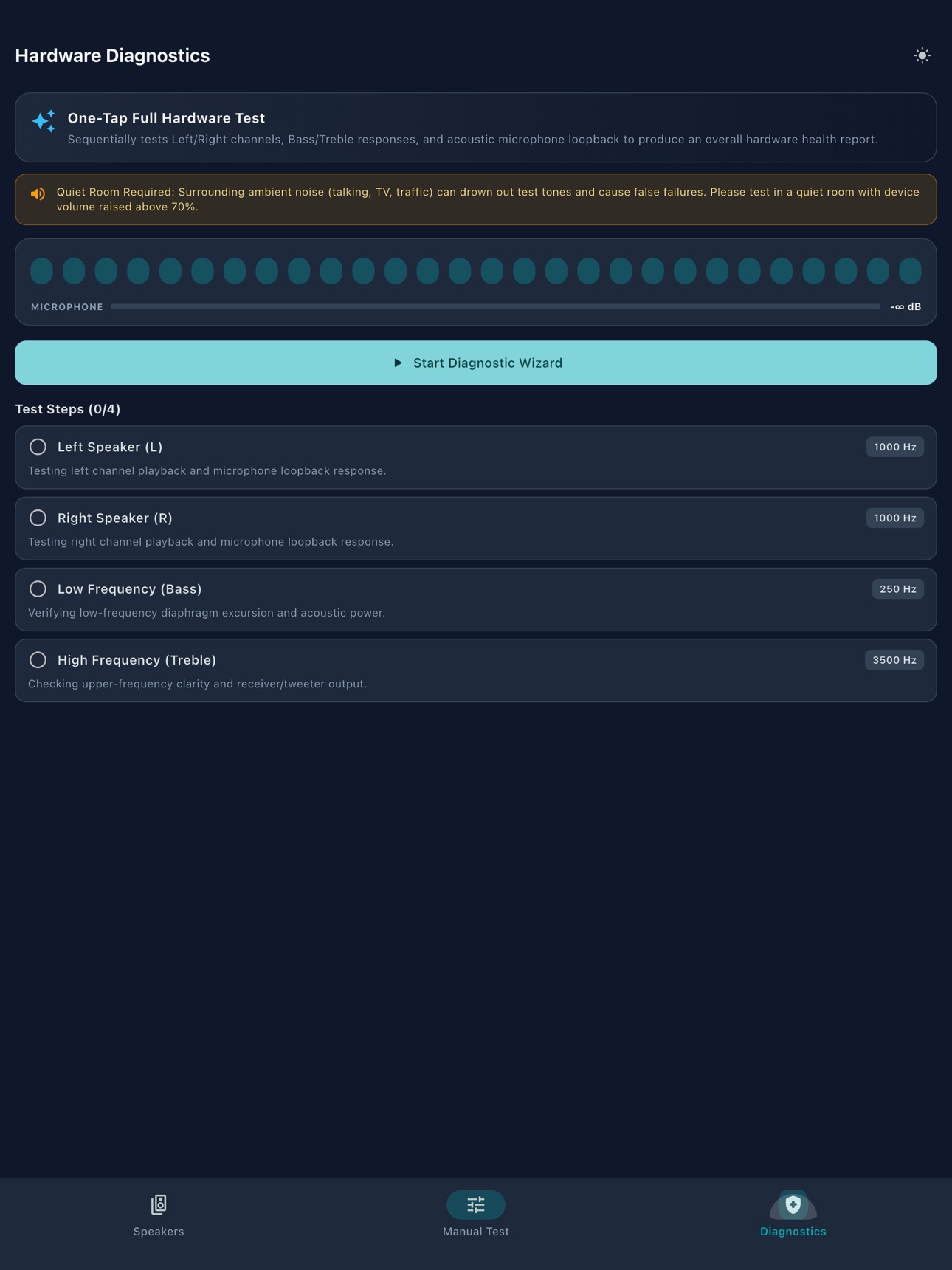 Screenshot 7 of Speaker Test: Audio & Stereo