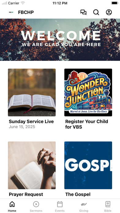 Screenshot #1 pour First Baptist Church of Holly