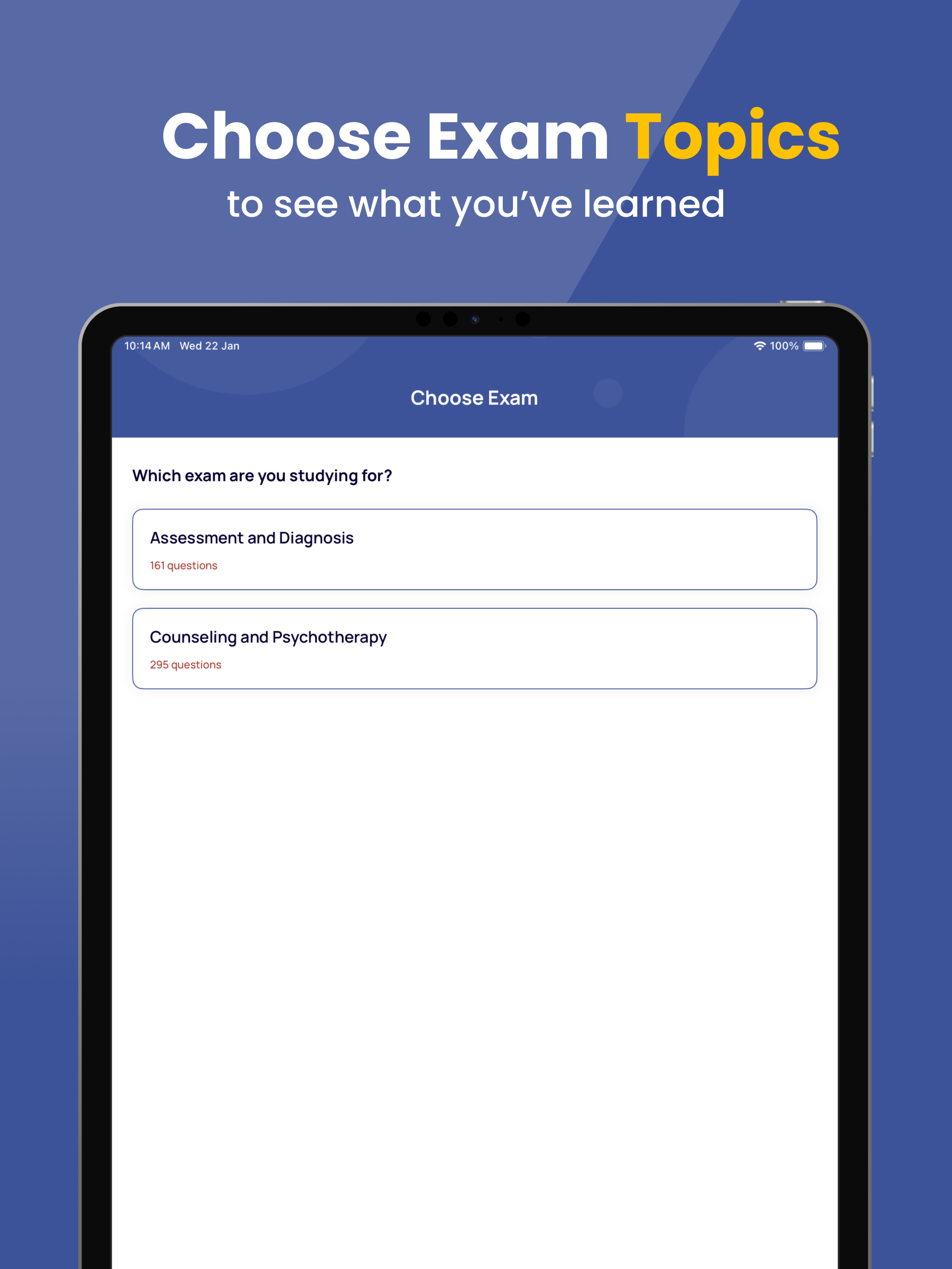 NCMHCE Practice Test Pro screenshot 9