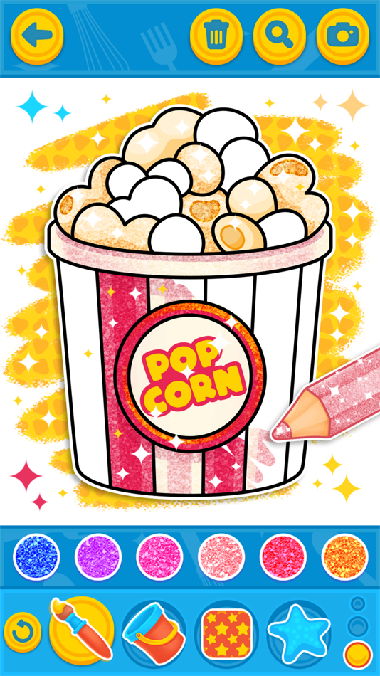 #6. Coloring Meals Game (iOS) 由: C FLOW GAMES SARL