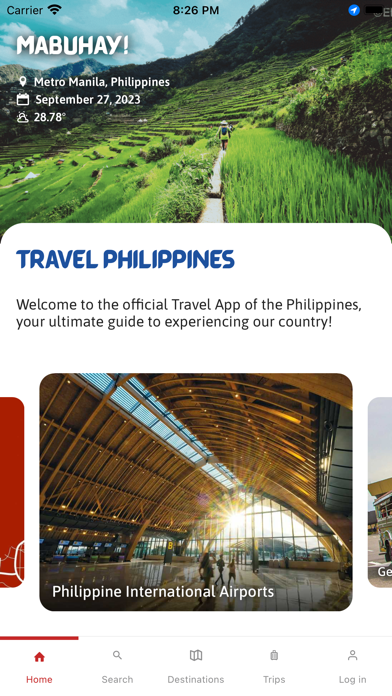 Screenshot #1 pour Travel Philippines